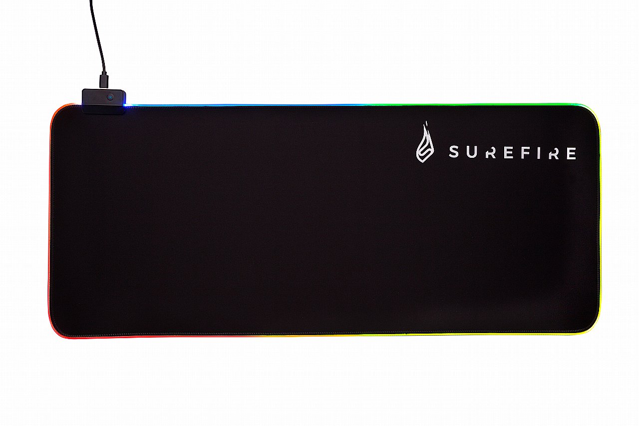 VERBATIM  48813 SUREFIRE SILENT FLIGHT RGB 680 GAMING MOUSE PAD