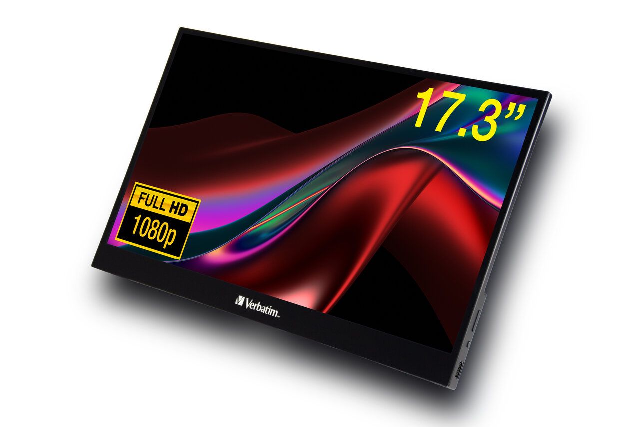 ��� ���� �17.3 ������ Verbatim Portable Touchscreen Monitor PMT-17 49593 Full HD