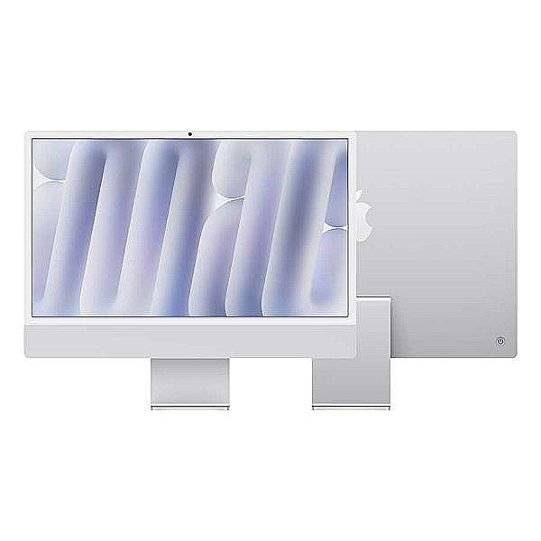 ����  Apple MD3H4HB  ��� Apple 24inch iMac with Retina 4.5K display, Nano-texture glass: Apple M4 chip with 10 core CPU and 10 core GPU, 256GB SSD, 16GB - Silver