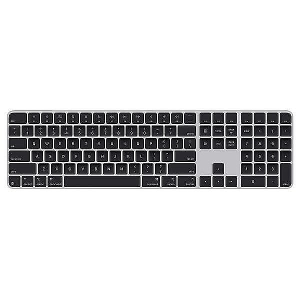 Apple MXK83HB  ��� Apple Magic Keyboard with Touch ID and Numeric Keypad for Mac models with Apple silicon - Black Keys