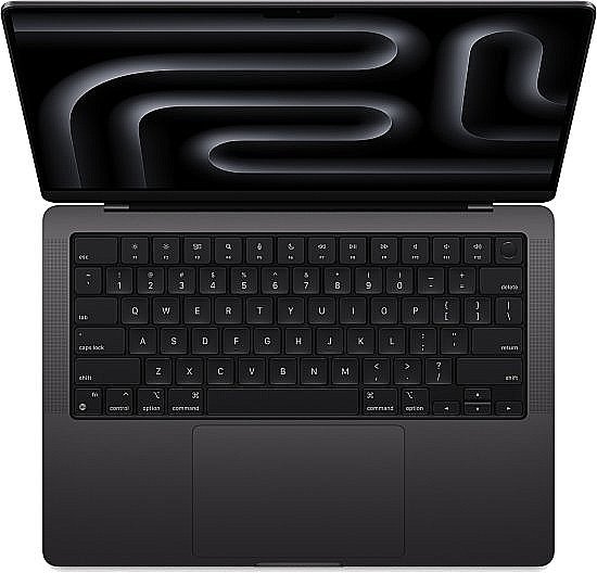 Apple MBP 14" M4 chip 10 core CPU 10 core GPU, 24GB, 512GB SSD US LAYOUT - Silver Z1DW001HQ