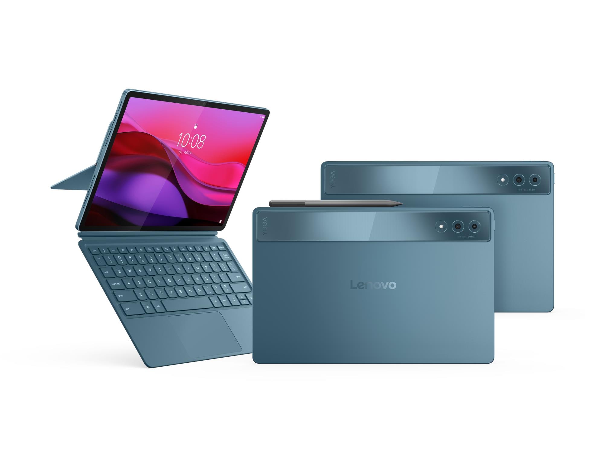 ����  Lenovo ZAEG0027IL ����� Yoga Tab Plus TB520FU Qualcomm Snapdragon 8 Gen 3 16GB 256GB WiFi 12.7" 2944x1840 Blue Keyboard + Lenovo Tab Pen Pro 1Y